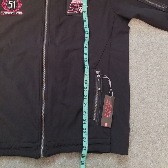 Speed51 TV Black Ogio Jacket. Water Resistant. Men's Size L NWT - Picture 6 of 7